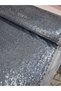 Sequin Fabric 3 mm for Clothing, Shalwar, Tablecloth, Cushion, Etc. Suitable for Operations (Gray 200 X 140) - 3