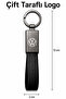 Volkswagen Keychain Shiny Metal & Leather – Double-Sided Logo, Premium Stylish Design, 12 X 2 cm Size, Car Accessory - 2