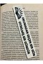 Stylish Bookmark with Motivational Message - Special for Readers - Bookmark to Boost Book Reading Enthusiasm - 3D Printing (14X2.5Cm) - 2