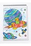 Space Adventure Educational Coloring and Activity Book - A4 Size - with Maze and Matching Games