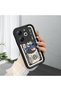Tecno Spark 20/20C Compatible High Quality Cartoon Printed Shockproof Black Silicone Case