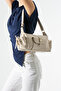 Modern Hand and Shoulder Bag with Buckle Front Pocket Detail, Large Stylish Side Pockets (Length 19 cm Width 33 cm)