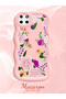 Realme C25Y Compatible Case Camera Protector Pink Silicone Couple Phone Case Floral Pattern - 2