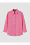 Striped Oversize Women's Shirt Tunic - 4