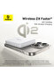 Airpow II Qi2 10000mAh Magnetic Power Bank | 15W Wireless + 22.5W USB-A + 20W PD USB-C | Airline Approved | For iPhone 12–16, Samsung - White - 3