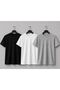 Men's Regular Fit Basic T-Shirt 3-Pack Gray