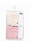 2-Piece Baby Sleep and Play Jumpsuit with Booties and Snap Fasteners, 100% Cotton - 2