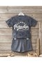 Boy's T-Shirt Shorts Set