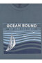 تي شيرت رجالي أصلي بياقة بيضاوية مطبوعة - 5