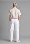 100% Linen Premium Wide Leg Trousers G0855Ax26Sm - 4