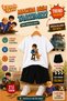 Rafadan Tayfa Printed Children's Set – T-Shirt & Shorts 2-Piece Combination |   Trendy Summer Set for Ages 1-12