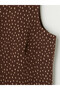Nevavm Polka Dot Tie-Dye Linen Blend Women's Vest - 6
