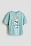Oversized printed T-shirt