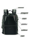 Premium Gym Bag Waterproof, Fits 17” Inch & Durable Gym Bag for Work,Daily Use (GREY ) - 3