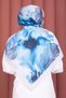 Rose Pattern Shawl Series Stone - 3