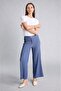 Culotte Straight Leg Wrinkled Textured Trousers H8605Ax26Hs - 3