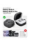 Samsung Galaxy Buds 4 / Buds 4 Pro Case, Soft Silicone Cute Retro Handheld Game Console Design-Black - 2