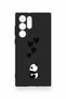 Samsung S22 Ultra Compatible Heart Panda Patterned Silicone Case - 2