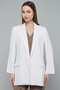 Solid Oversized Single-Breasted Blazer
