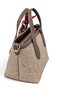 Mink, Straw Look, Scarf, Cross Strap, Minimalist, Hand & Shoulder Women's Bag - 6