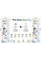 Space Themed Children's Height Meter Wall Sticker Astronaut and Rocket Kids Room Decor - 3