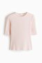 Pointelle jersey T-shirt - 5