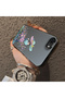 iPhone 7 Compatible Silicone Edge Hard Back Case Couple Phone Case Beautiful Girl Patterned - 3