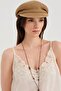 Women's Blouse with Complete Embroidery Detail and Strap Design - 7