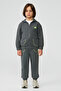 Boy Anthracite Tracksuit Top