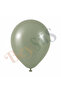 Sage Green Color Latex Retro Balloon (30 cm) - 12 Pieces - 2