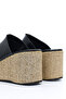 Rs 18110 Straw Heeled Slippers - 4