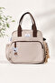 Multi-Compartment Baby Care Bag Mother Baby Backpack Organizer Hospital and Daily Use Beige