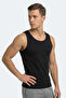 Hokey Men's Slim Fit Sleeveless Black Tank Top - 8