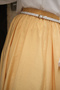 Women's Crinkled Flared Skirt Yellow - 5
