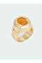 Yellow Stone Women's Ring Set of 3 - 2