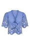 Women's Onlmiffy S/S Emb Tie Top Noos Wvn O15364399-4911563 - 6