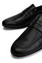 Men's Genuine Leather Black Classic Shoes - 4