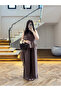 Women's Garnished Blouse and Trousers Two-Piece Set - 5