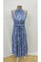 Women's Off-The-Shoulder Halterneck Patterned Single Jersey Dress - 6