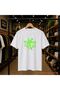 Toxic Back and Front Chest Printed 100% Cotton Oversize Loose Regular Fit Crew Neck T-Shirt