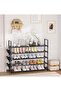 Shoe Rack 5 Tier Shoe Organizer Shoe Storage 20-25 Pairs Shoe Rack for Closet Shoe Rack Entr - 8