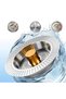 Stainless Steel Sink Drain Strainer Pop Up Floor Drain Filter Anti Odor Hair Catcher - 3