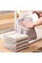2PCS Kitchen Cleaning Cloth Set Super Absorbent Oil Resistant Dish Washing Towels - 5