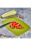 Novvo Flexible Plastic Cutting Mat 23X34 cm Green with Overflow Barrier Bpa Free - 2