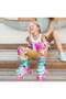 Beginner Friendly Roller Skates for Girls with Glowing Wheels, Strong Protective Support, Adjustable Length, Comfortable Mesh Upper and Stable Four-Wheel Design for Safe Skating - 5