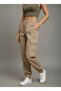 Summer Thin Polym Fabric Elastic Cargo Pants - Sporty and Comfortable Casual Design - 4