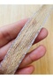 Silver Glitter Jute Ribbon, Width: 2cm, Length: 1 Meter - 2
