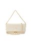 Women's Bag Crossbody Bag Shoulder Bag Double Chain Strap Clutch Handbag – Cream Lior Fold - 8