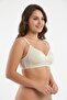 Women's C Cup Silicone Wire-Free Gathering Bra Bgl-St05414 - 6