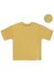 Basic Waffle T-Shirt for Ages 2-5 - Yellow
